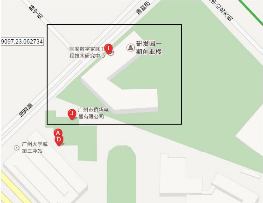 制作APP查找区域内坐标示意图